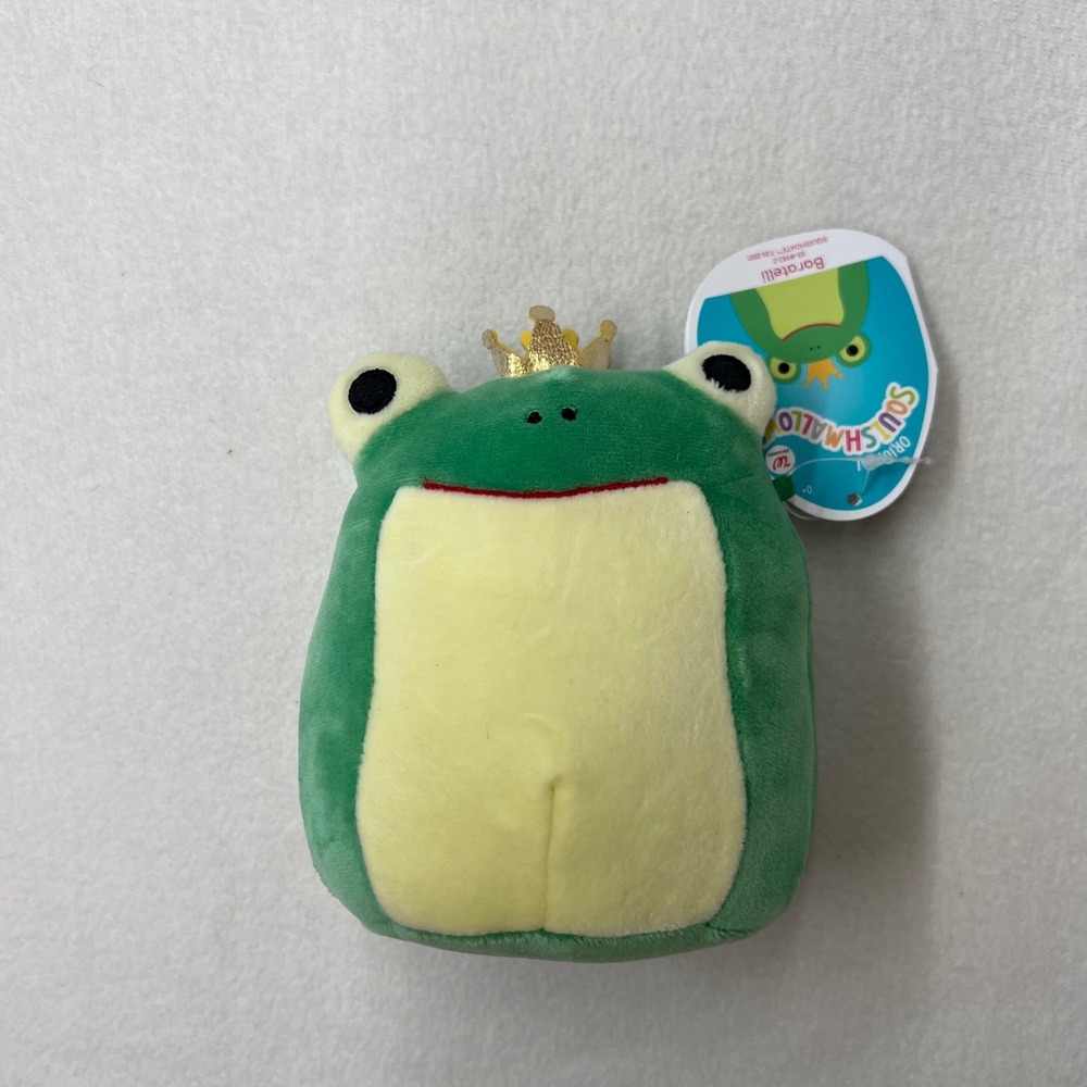 Squishmallow Baratelli Frog‎ Prince 5" Walgreens Exclusive Plush 2022 NWT